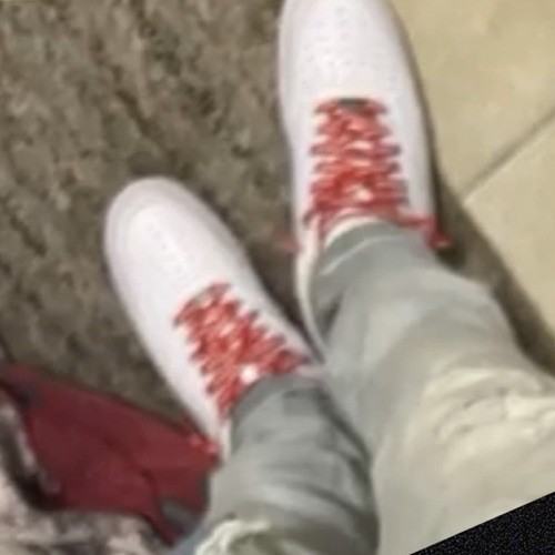 Supreme Shoe Laces Red AF1  160 cm 63 in