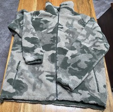 Cabela’s Giacca Uomo Mimetica Berber Pile Taglia XL Nuova Senza Etichetta