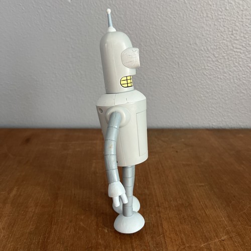 Futurama Toynami talking Bender action figure robot 9" 2011 Matt Groening Talks - Picture 2 of 5