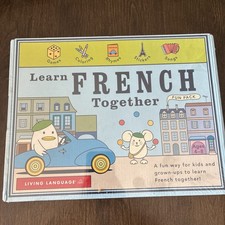 Learn French Together Educational Activity Set: Living Language - NIB Sealed 