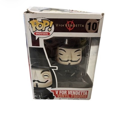 Funko Pop! V For Vendetta #10 Collectible Figure Box (Damaged box) READ