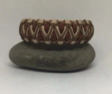 Handmade Desert Brown Camouflage Paracord Bracelet Survival Bracelet For Camping