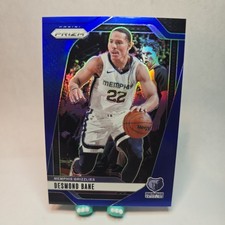2024-25 Panini Prizm #125 Desmond Bane Prizms Blue Grizzlies /199