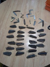 Old Navy Jack Knives & More  Lot Of 36 Parts & Repair 