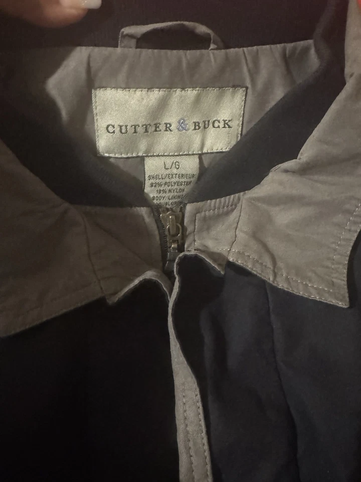 Corvette Men's Large Jacket WeatherTec, Cutter and Buck, Lined - Image 2 of 4