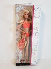 BARBIE BASICS DOLL MODEL NO 07 COLLECTION 003 SWIMSUIT 2011 MATTEL W3329 NRFB