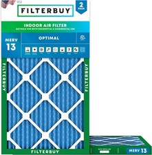 Filterbuy 13x21x1 MERV 13 Air Filter Replacement HVAC Furnace