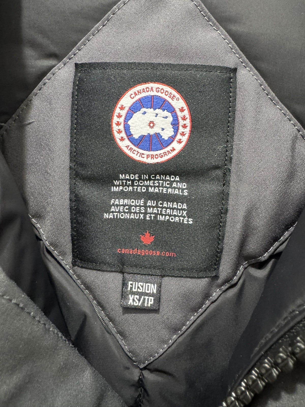 Authentic Canada Goose Langford Heritage Grey - Size XS – Men’s  Jacket image 4