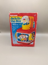 1992 Shelcore Clown Jack In The Box Toy Tested Rare VTG Musical w/ Original Box