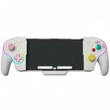 Wireless Controller for Switch/OLED with RGB Lights, TURBO, Dual Vibration