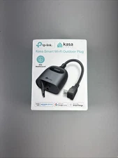 Kasa Outdoor Smart Plug, Home Wi-Fi Outlet, Max Load 15A/1875W
