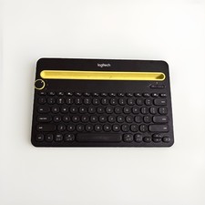 Logitech K480 Black Bluetooth Multi-Device Keyboard With Tablet Holder