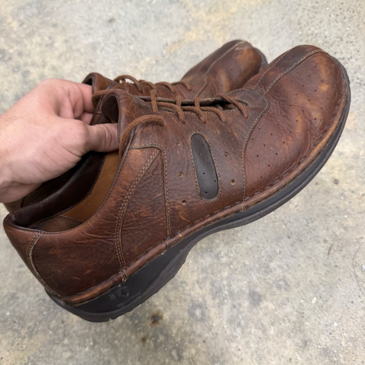 Red Wing Shoes Saffron Alley 4031 Mens 12 D Brown Oxford Sneakers Leather View 5