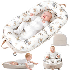 Baby Lounger-Infant Lounger for Newborn 0-24 Months, Portable Baby Nest for Home