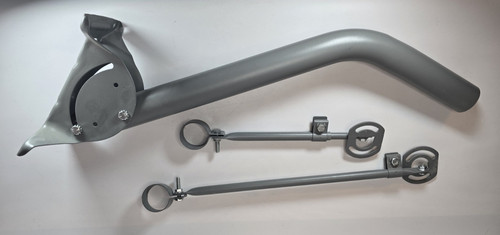 DIRECTV J-Mount 2" OD Slimline Satellite Dish Mast Mount Kit with Support Braces