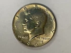 1967 Kennedy Special Mint Set Issue Half Dollar 40% silver Nice Golden Tone