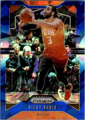 2019-20 Panini Prizm Prizms Blue Ice #167 Ricky Rubio /99 - BSK