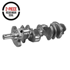 Crankshaft 2-piece Seal Internal Balance Forged 4340 Steel 4.000 Stroke Chevy 3