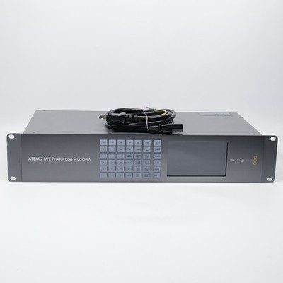 Blackmagic Design ATEM 2 M/E Production Studio 4K Switcher [Near Mint] #6716LS