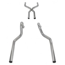 Pypes Performance Exhaust Crossmember-back Exhaust System H-bomb Stainless St...