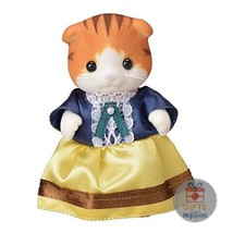 Sylvanian Families Maple Cat Mother Doll Ni-98 Poseable Figure by EPOCH New