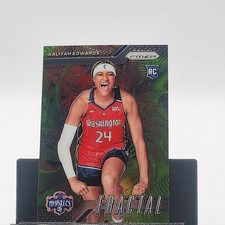 2024 Panini Prizm WNBA #3 Aaliyah Edwards Fractal