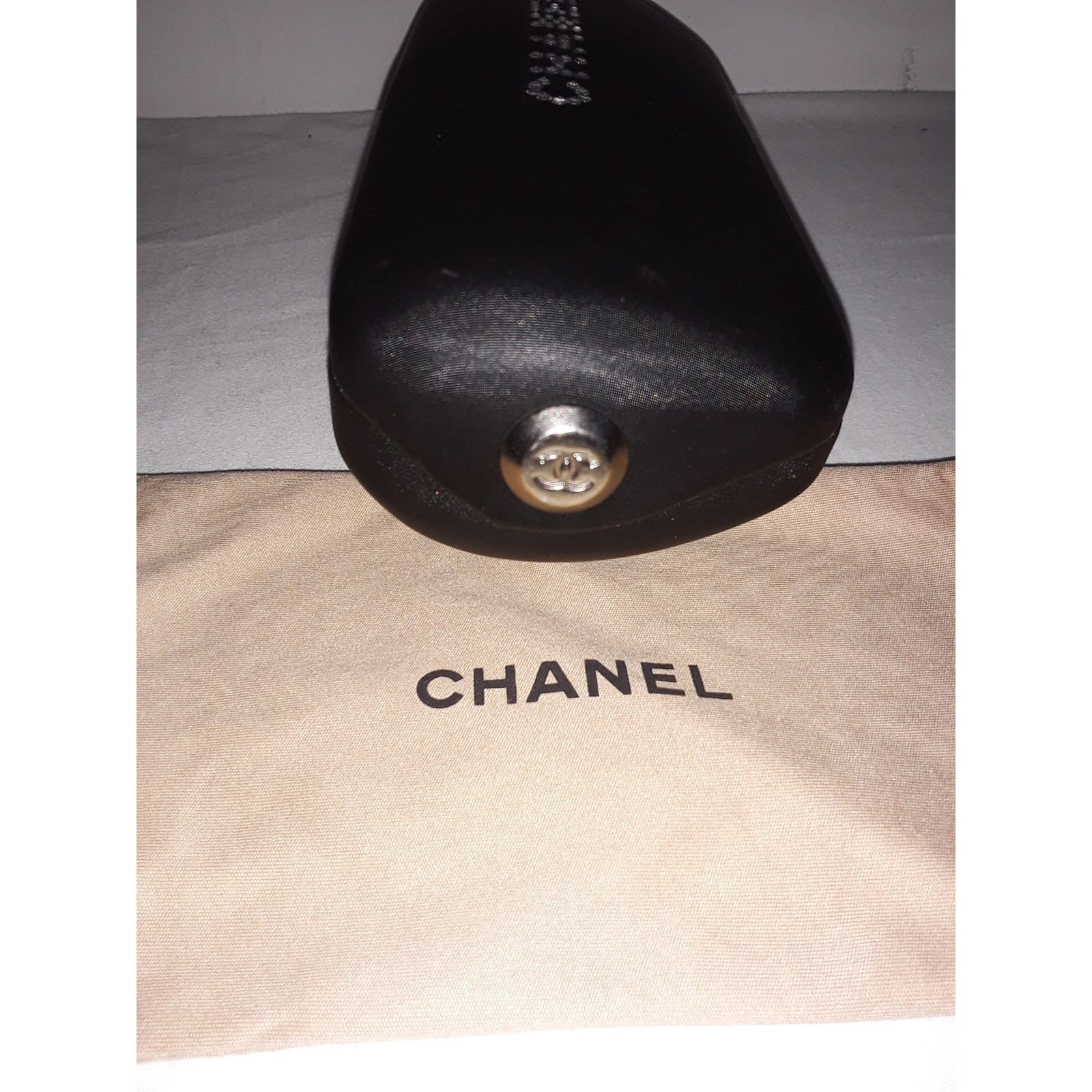 Auth Chanel CC Logo Tortoise Shell Sunglasses, Ca… - image 8