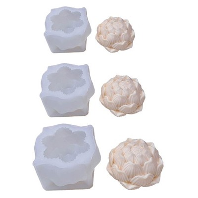 Handicrafts Making Geometric Molds Silicone DIY 3D Aromatherapy Casting Handmade