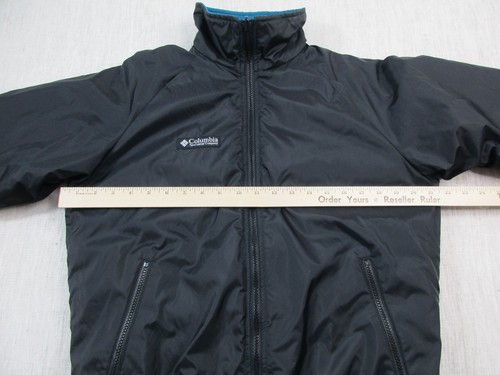 Columbia Sportswear Winter Jacket Boys 14/16 Black Tectonite Snowboarding Zip-Up - Picture 10 of 11