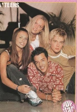 A-teens teen magazine pinup clipping photoshoot girl boy group Pop Star Pix