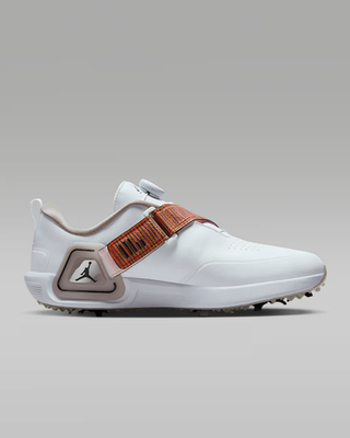 New Nike Jordan Air Rev Golf Shoes - White/ Infrared 23 (FV6338