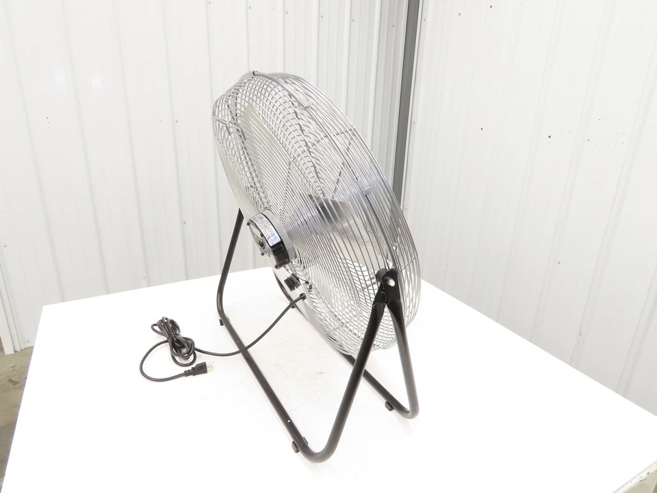 Ventilador de piso TPI Industrial F-24-TE 24" con motor totalmente cerrado 120 VCA 2,2 amperios Foto 4 de 4