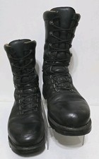 Army Boots Heavyweight Leather Combat Para Black Size UK 9 EU 42 BT35