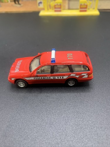 CARARAMA 1/72 MERCEDES BENZ E CLASS TOURING Fire OO MODEL RAIL SCALE POLICE CAR - Picture 2 of 8