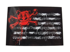 Anthrax Man Flag Sticker Red Skull Logo C D Visionary 2020 5 x 3.5  Official NOS