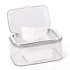Baby Wipes Dispenser, Wipe Holder Freshness Keeper - Easy to Open, Large Ca...