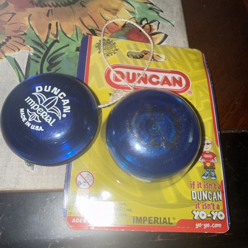 🌊 2 DUNCAN IMPERIAL YO-YO’s - THE ORIGINAL WORLDS #1 YOYO 1 Sealed & 1 Used