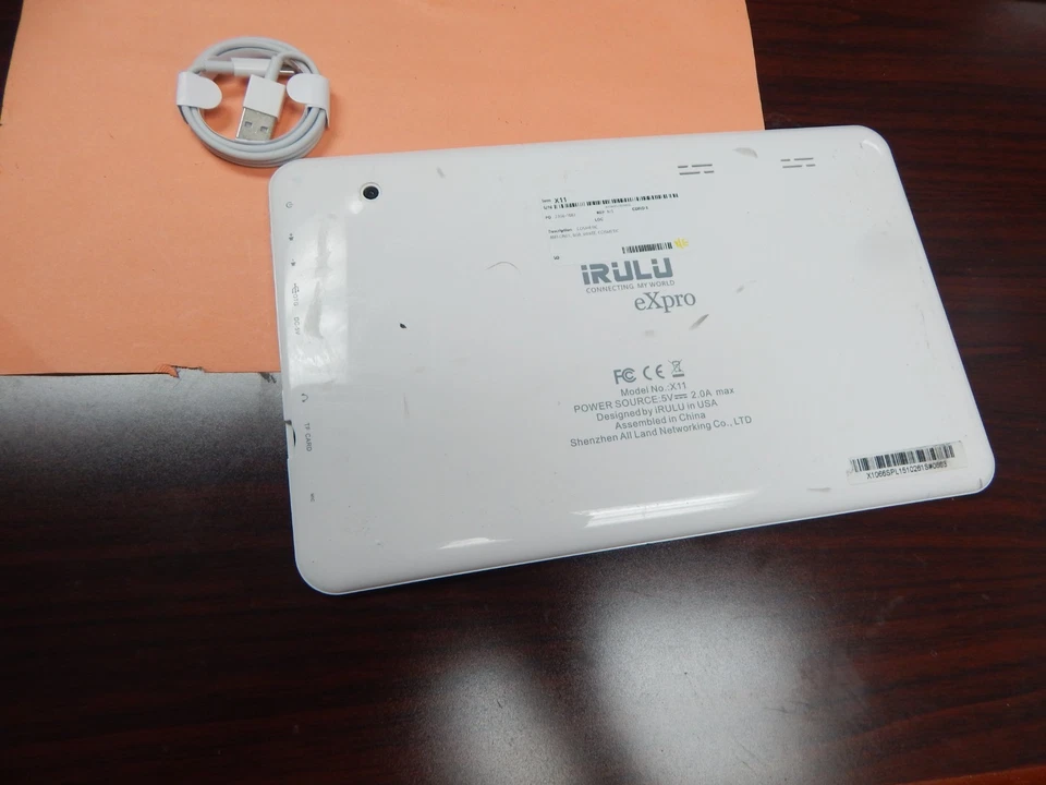 IRULU X11 8GB 10» Wi-Fi планшет белый Бесплатная доставка - Изображение 2 из 2