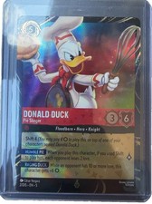 2026 Disney Lorcana En Dis Donald Duck Epcot Festival of The Arts Promo Card