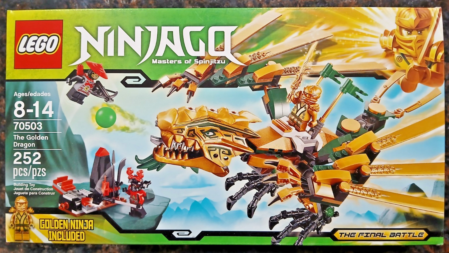 LEGO Ninjago The Golden Dragon Set  70503 Factory Sealed/ New Retired