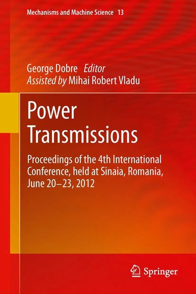 George Dobre | Power Transmissions | Buch | Englisch (2013) | Xvi | Springer-image