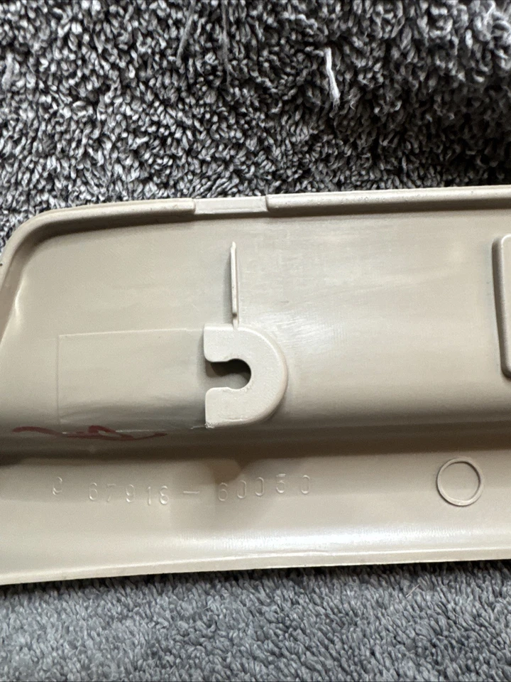 Lexus LX470 2000 moldura, placa de umbral de puerta trasera izquierda, bronceado 67918-60040 Foto 4 de 4