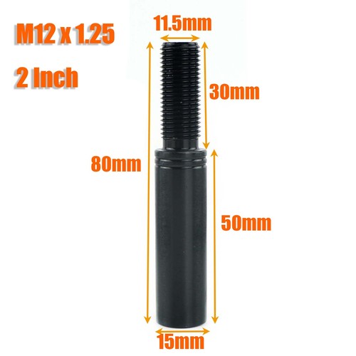 M10X1.5 M10X1.25 M12X1.25 Car Gear Shift Knob Extender Extension Lever 2" 3" 4" - Picture 18 of 21