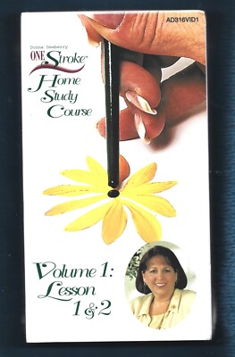 Factory Sealed VHS -Donna Dewberry-Volume 1, Lesson 1 & 2-Home Study Course