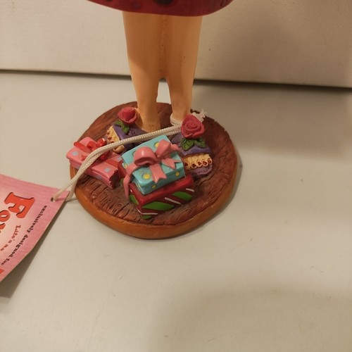 Foxy Ladies Freida come pezzo di torta Bobble statuina signora in rosso regali D. Harris - Foto 9 di 12
