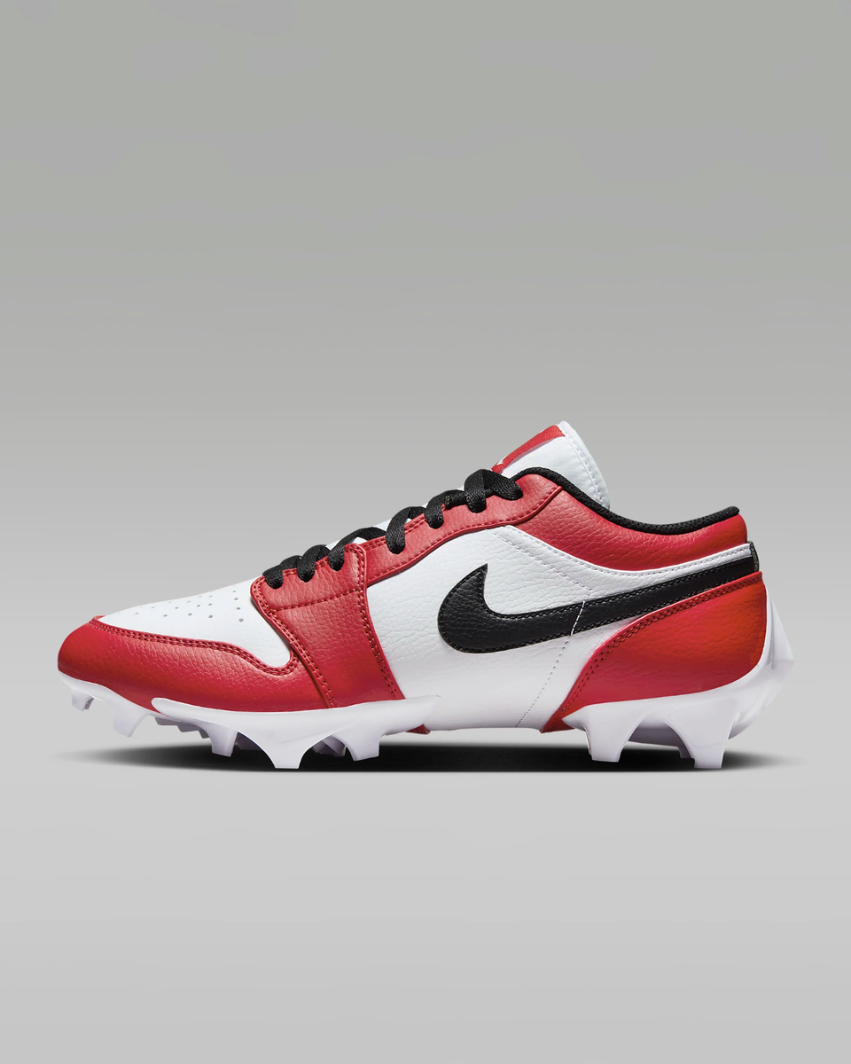 NEW Nike Jordan 1 Low TD CHICAGO Football Cleats Men's Size 12.5