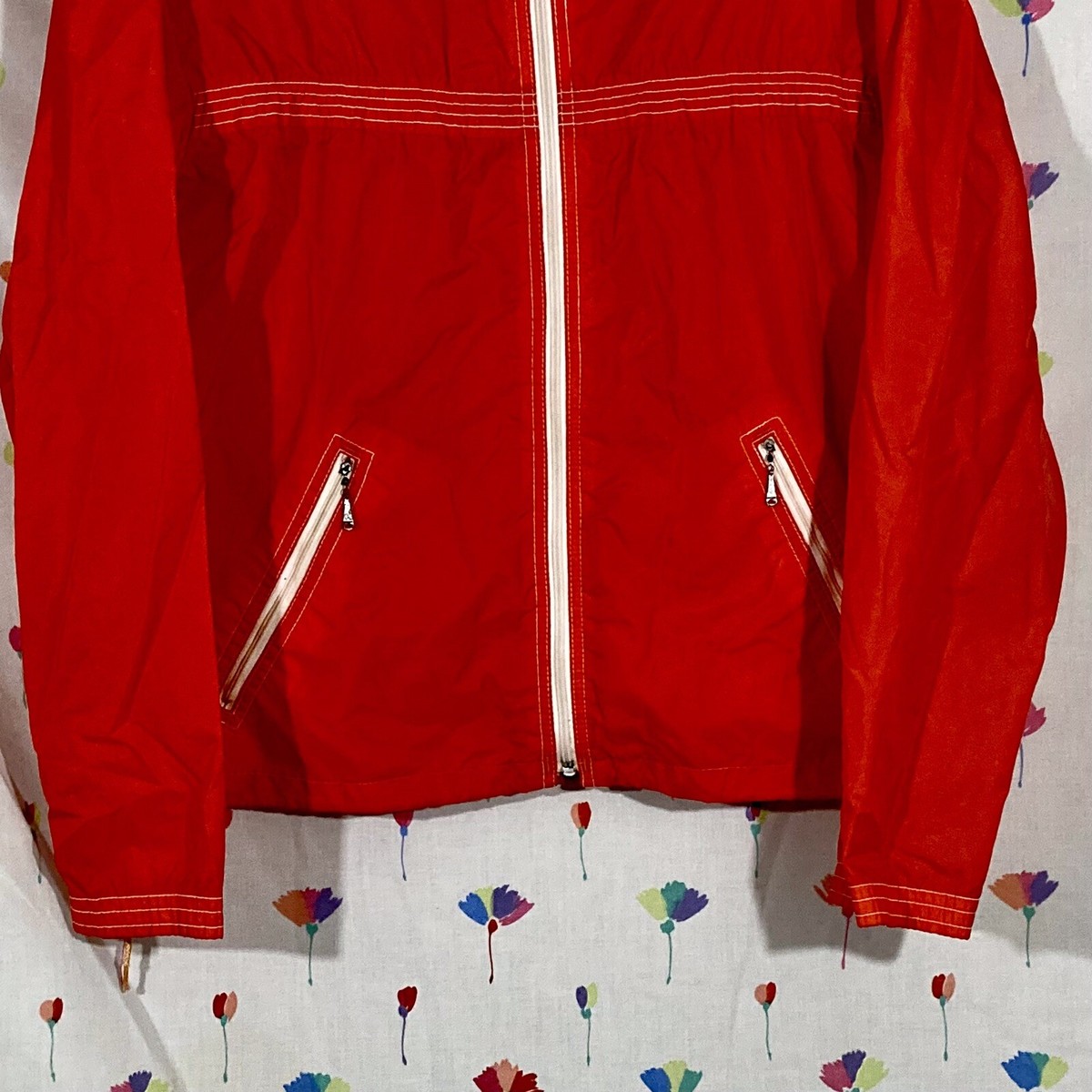 メンズウェア WHITE STAG orange zip-up jacket White Stag Full Zip Windbreaker Jacket Orange 90s Men's