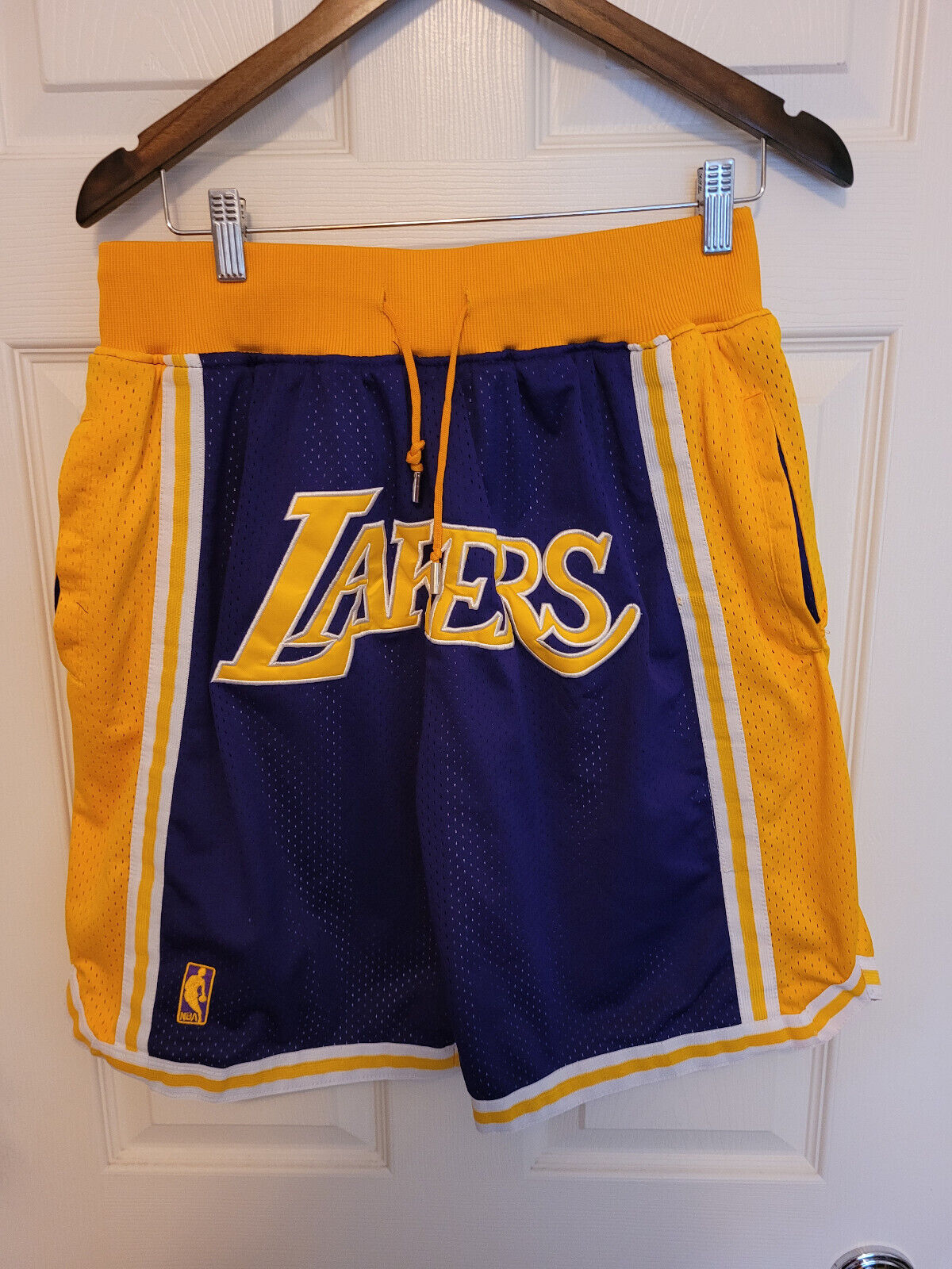 Just Don Shorts Los Angeles Lakers Road 1996