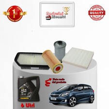 KIT TAGLIANDO FILTRI E OLIO KIA VENGA 1.4 CRDI 66KW 90CV 2016 ->