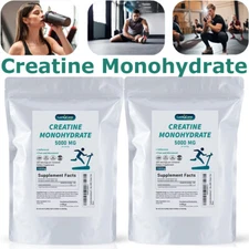 1/2KG Non-GMO Micronized Creatine Monohydrate Powder Unflavored VeganFriendly